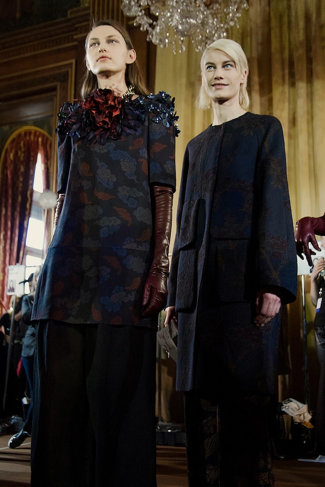 Dries Van Noten AW15, Dazed backstage, Paris, Womenswear 5