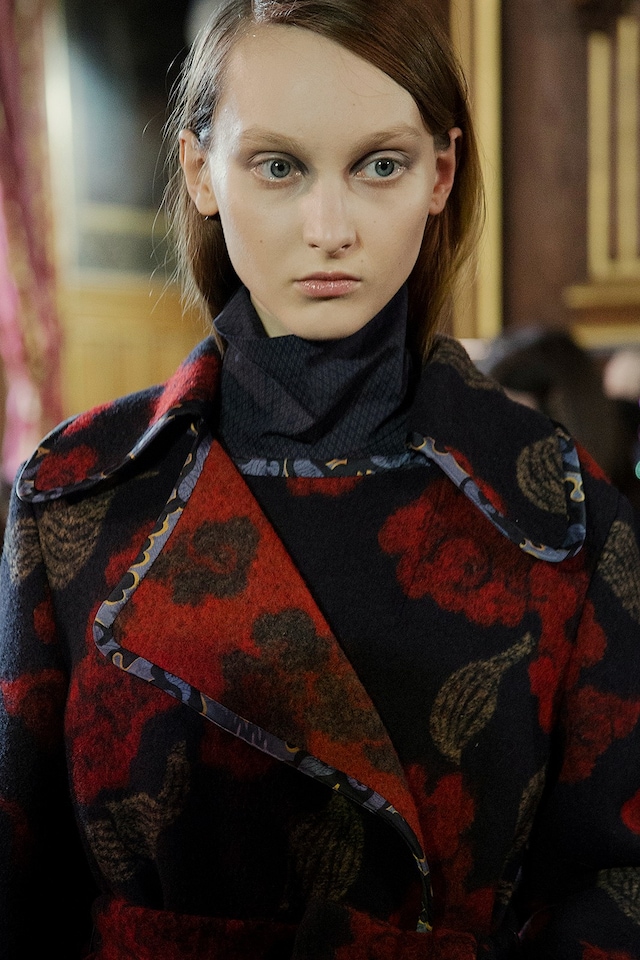 Dries Van Noten AW15, Dazed backstage, Paris, Womenswear 12