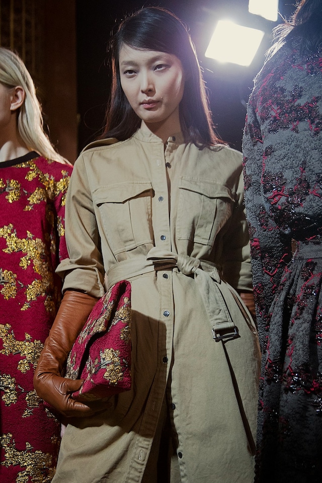 Dries Van Noten AW15, Dazed backstage, Paris, Womenswear 6