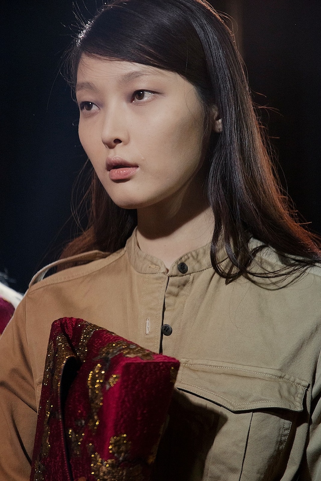 Dries Van Noten AW15, Dazed backstage, Paris, Womenswear 14