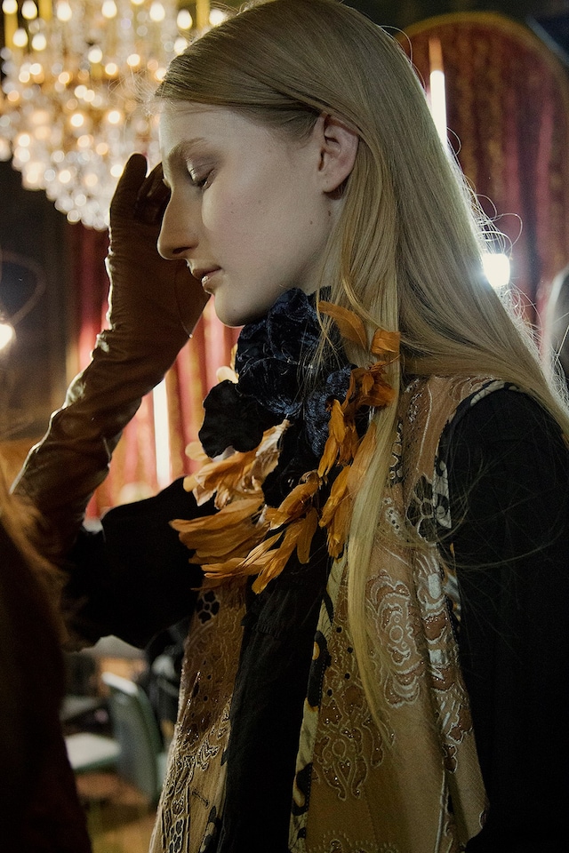 Dries Van Noten AW15, Dazed backstage, Paris, Womenswear 16