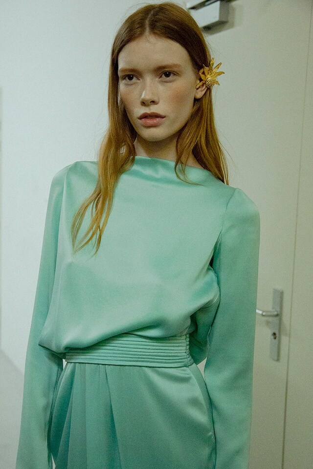 Vionnet AW15, Dazed backstage, Paris, Womenswear 11