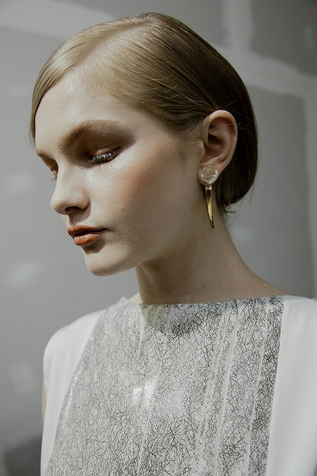 Vionnet AW15, Dazed backstage, Paris, Womenswear 3