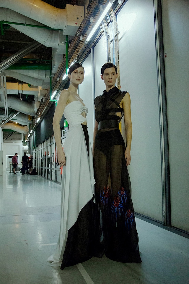 Vionnet AW15, Dazed backstage, Paris, Womenswear 7