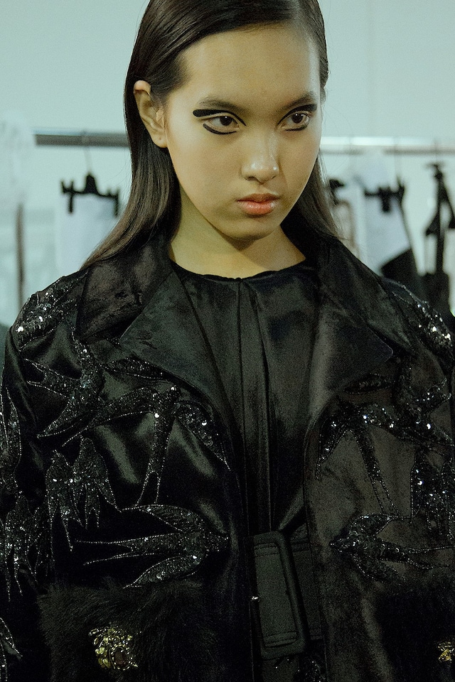 Rochas AW15, Dazed backstage, Womenswear 8