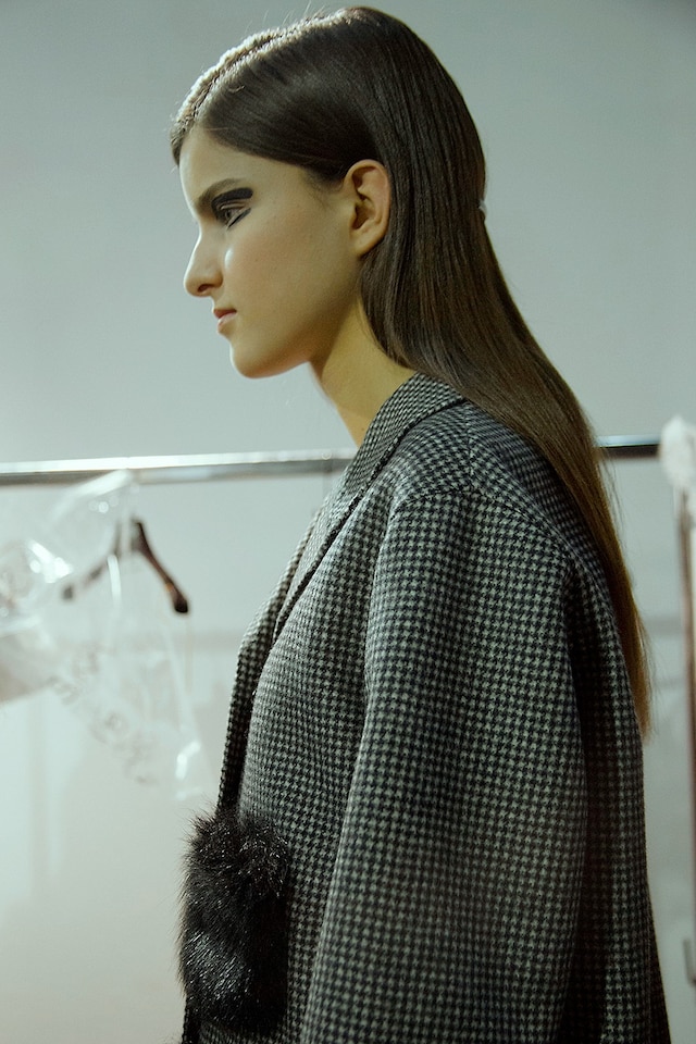 Rochas AW15, Dazed backstage, Womenswear 15