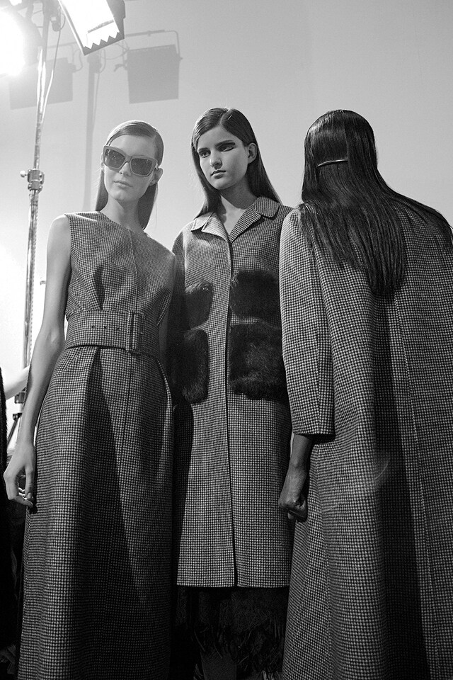 Rochas AW15, Dazed backstage, Womenswear 11