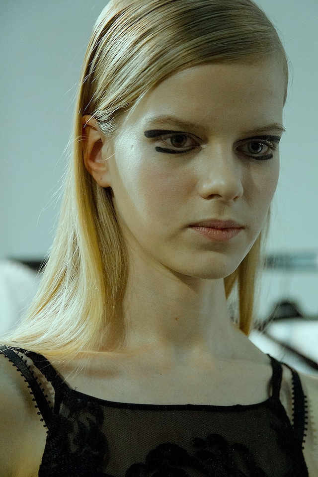Rochas AW15, Dazed backstage, Womenswear 17