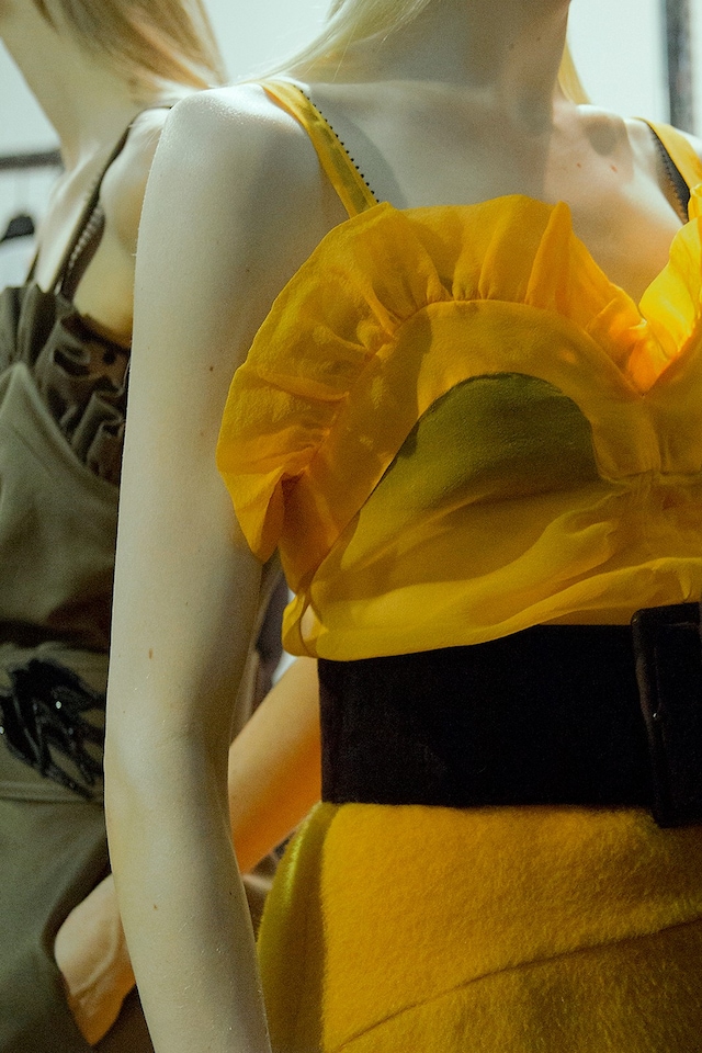 Rochas AW15, Dazed backstage, Womenswear 19