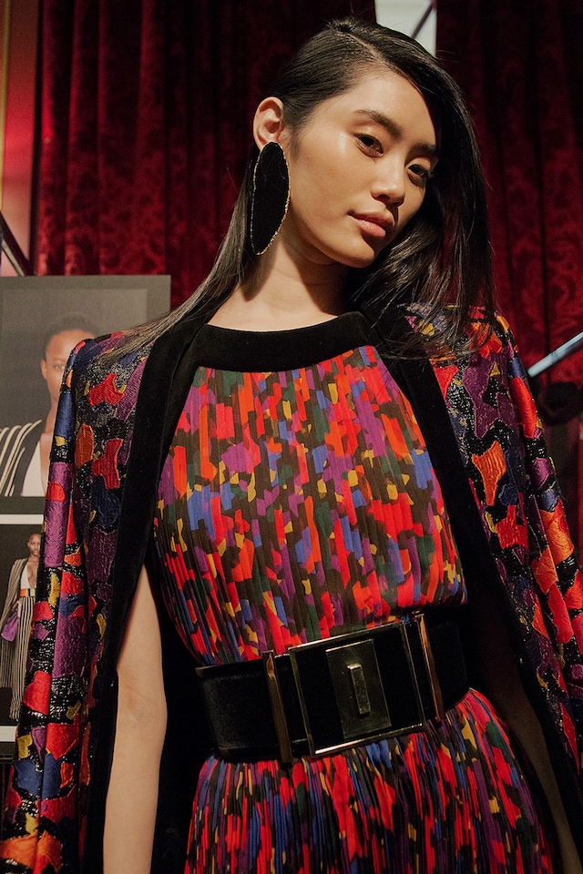 Balmain AW15, Womenswear, Dazed backstage, Paris 0