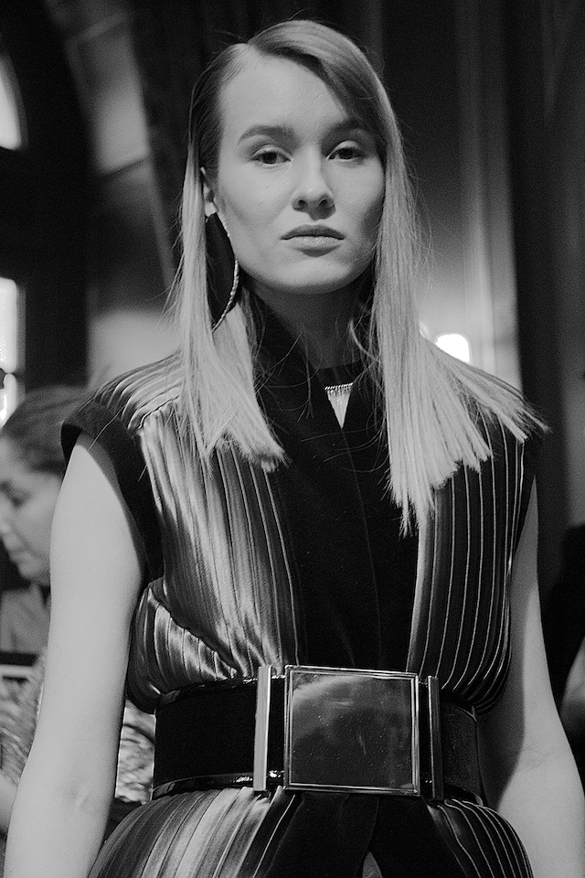 Balmain AW15, Womenswear, Dazed backstage, Paris 16