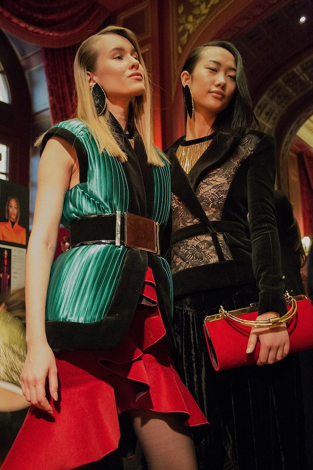 Balmain AW15, Womenswear, Dazed backstage, Paris 20