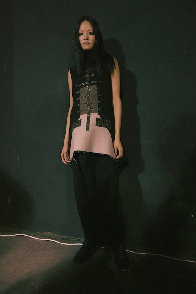 Rick Owens AW15, Dazed, womenswear, geometric print 0