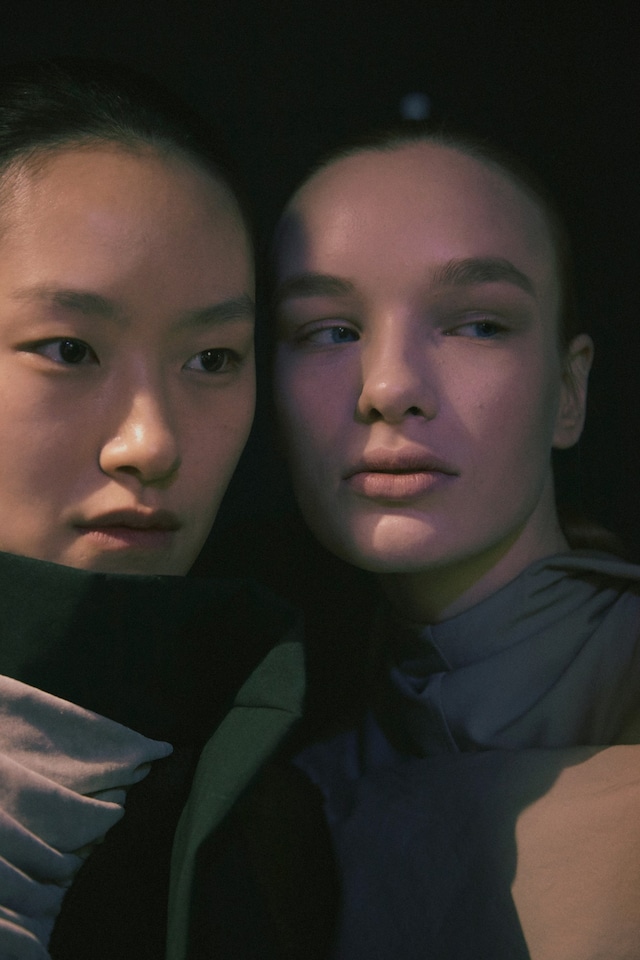 Rick Owens AW15, Dazed, womenswear double backstage 18