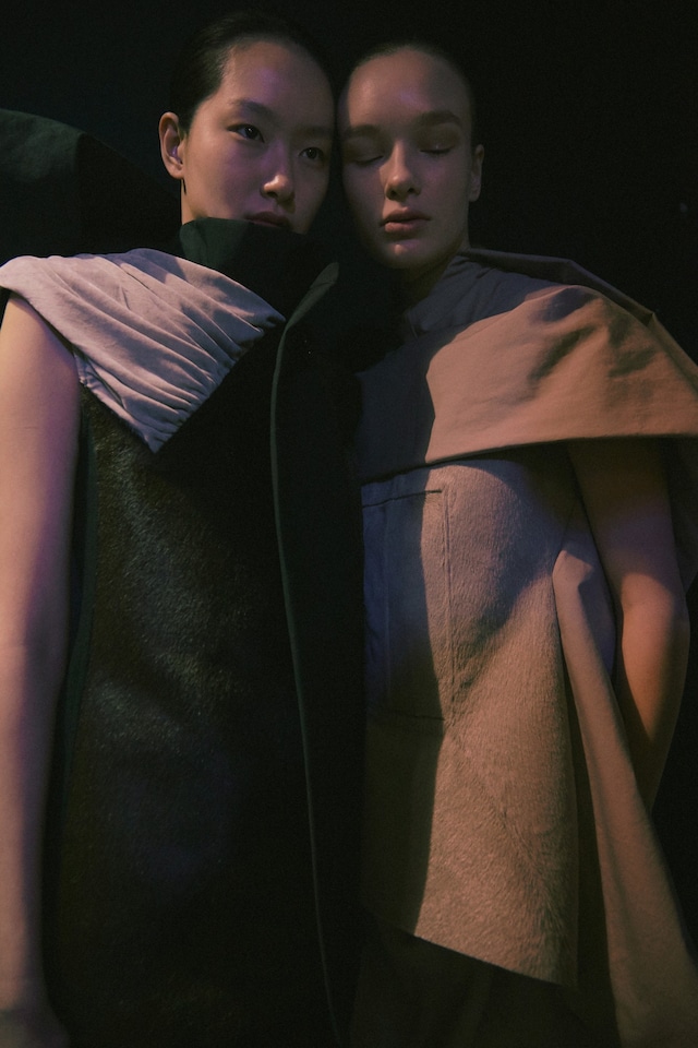 Rick Owens AW15, Dazed, womenswear delicate white beige 7
