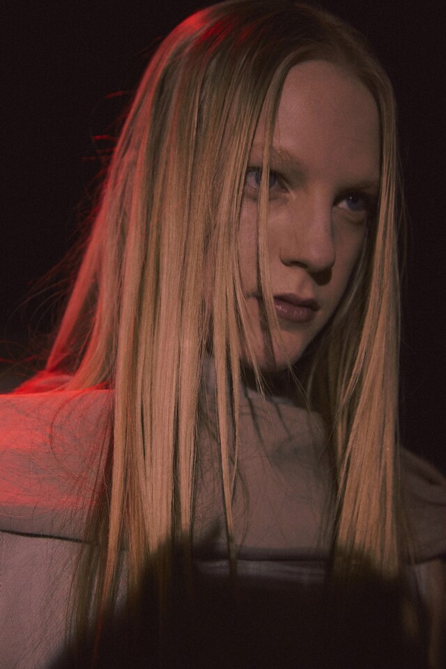 Rick Owens AW15, Dazed, womenswear blonde hair 13