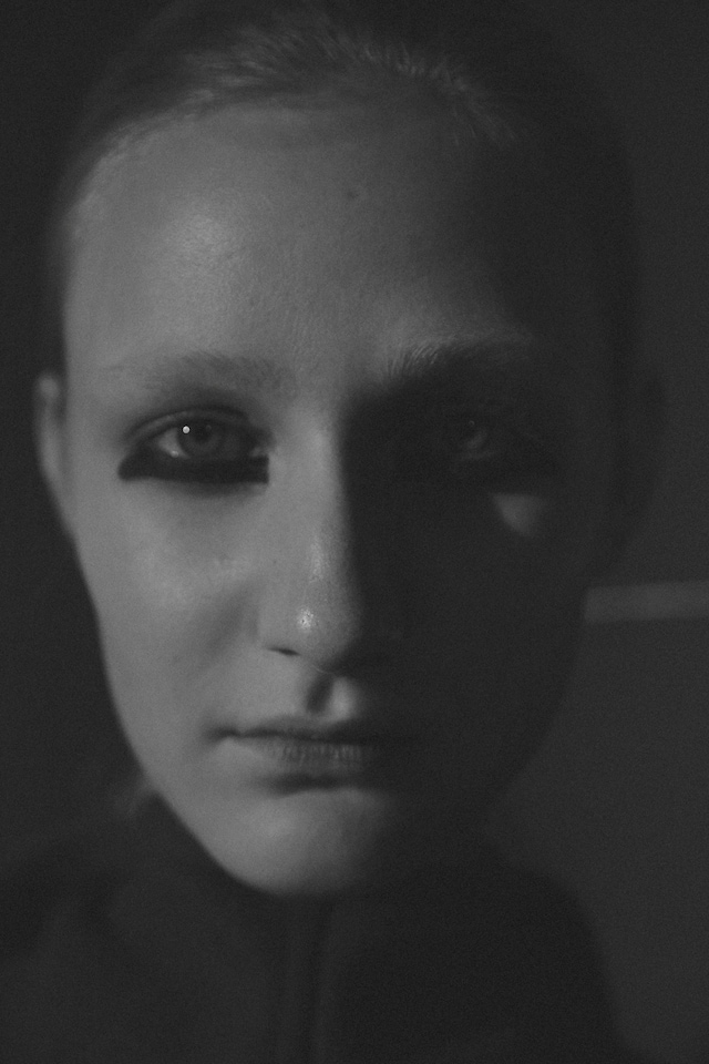 Rick Owens AW15, Dazed, womenswear close up makeup eyeliner 22