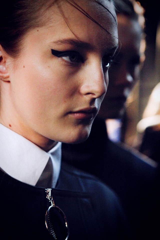 Paco Rabanne AW15, Dazed backstage, Womenswear, Paris 7