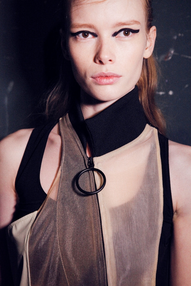 Paco Rabanne AW15, Dazed backstage, Womenswear, Paris 2