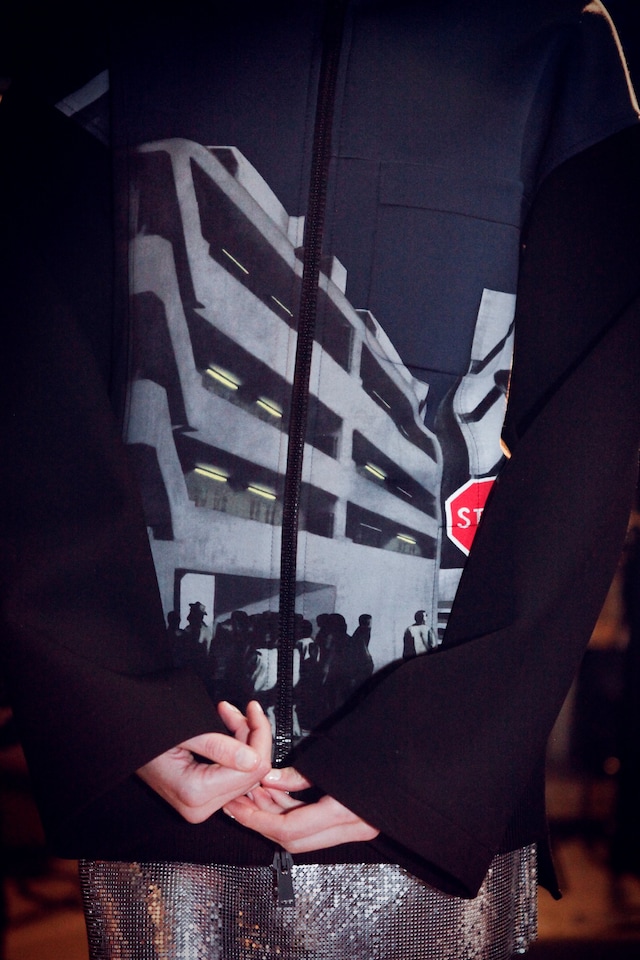 Paco Rabanne AW15, Dazed backstage, Womenswear, Paris 12