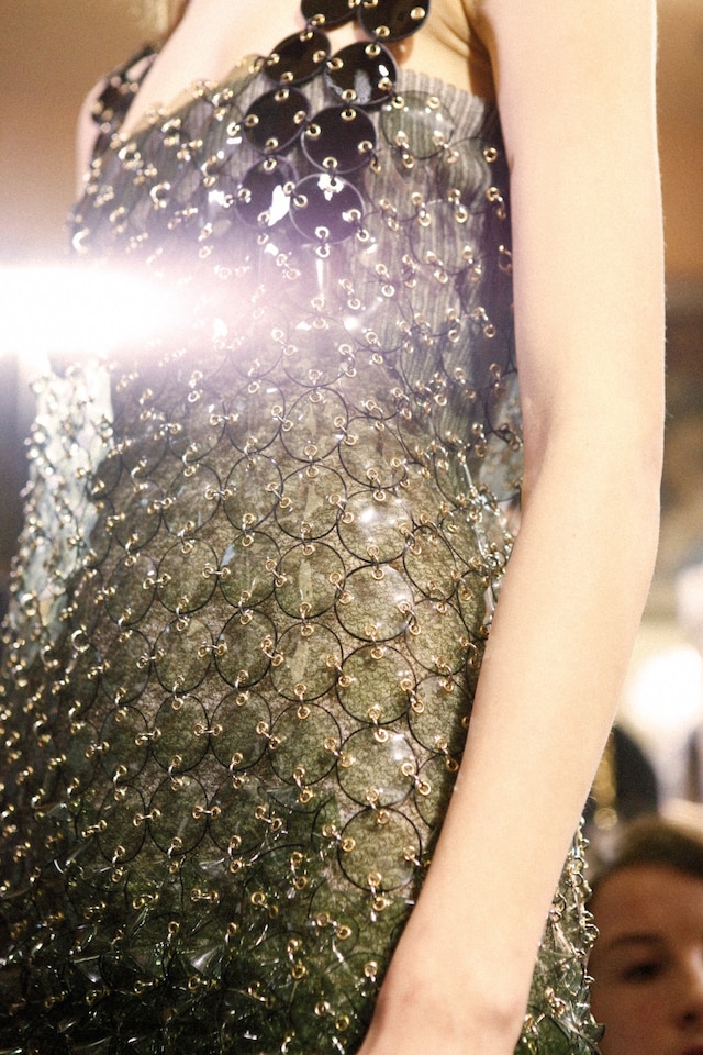 Paco Rabanne AW15, Dazed backstage, Womenswear, Paris 10
