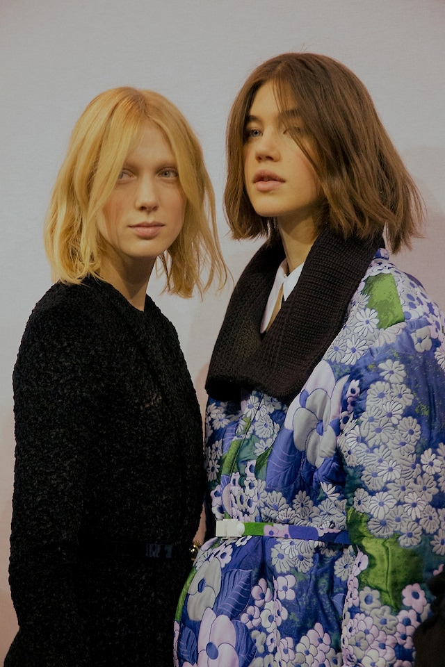 Carven AW15, Dazed backstage, Womenswear, Paris 4