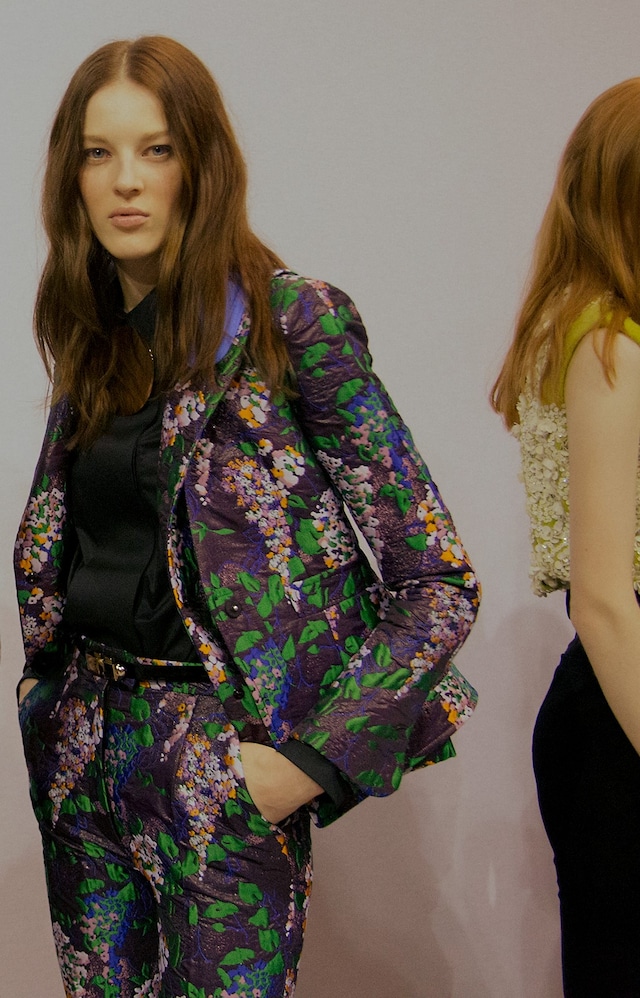 Carven AW15, Dazed backstage, Womenswear, Paris 14
