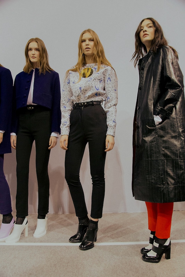 Carven AW15, Dazed backstage, Womenswear, Paris 21