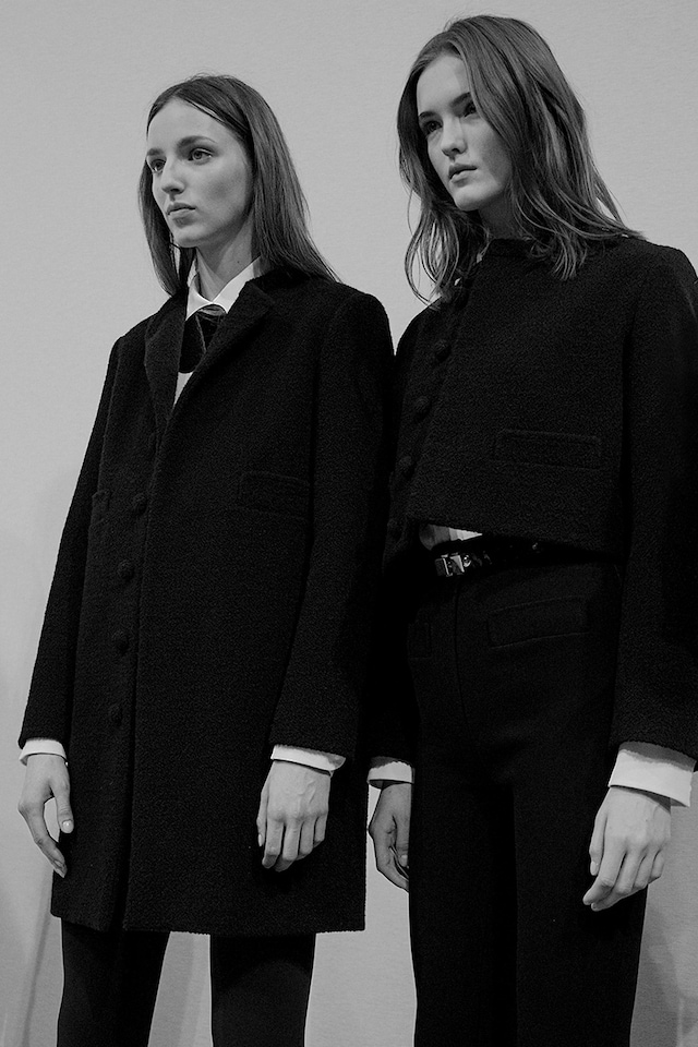 Carven AW15, Dazed backstage, Womenswear, Paris 12
