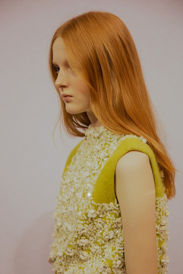 Carven AW15, Dazed backstage, Womenswear, Paris 16