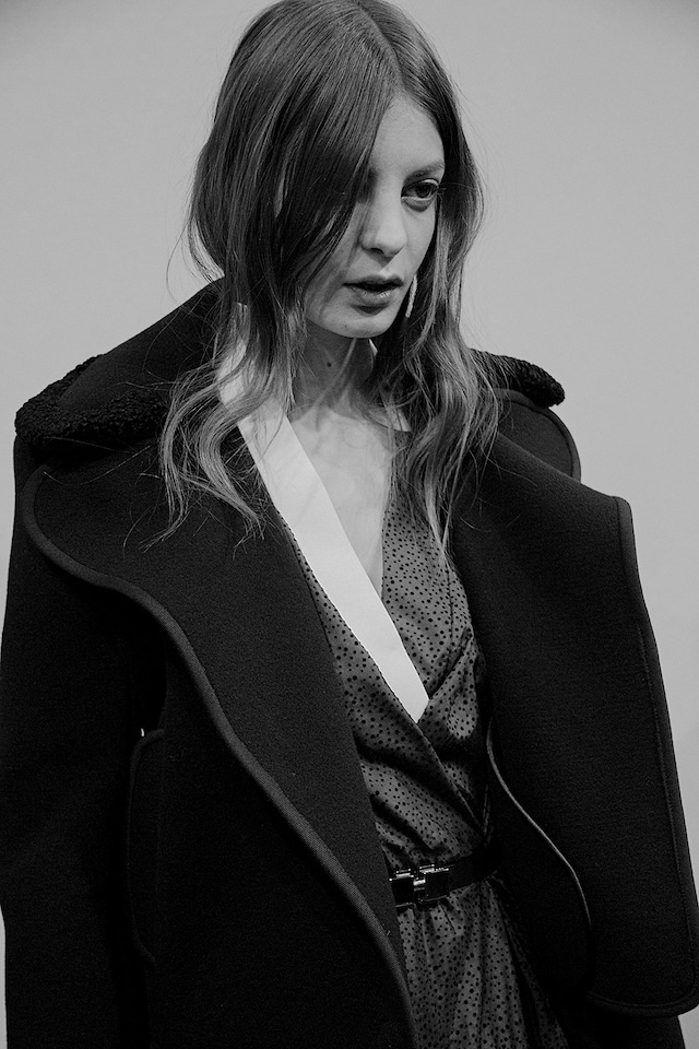 Carven AW15, Dazed backstage, Womenswear, Paris 19