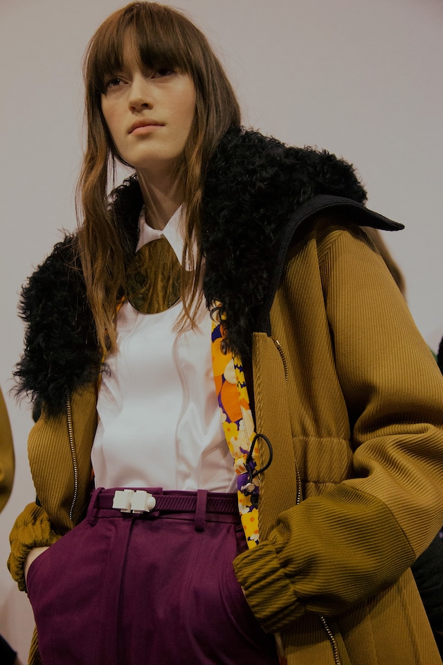Carven AW15, Dazed backstage, Womenswear, Paris 5
