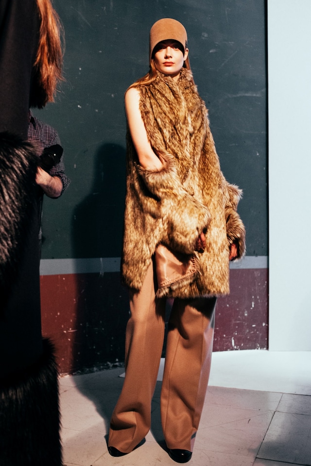 Hussein Chalayan AW15, Dazed backstage, Paris, Womenswear 25