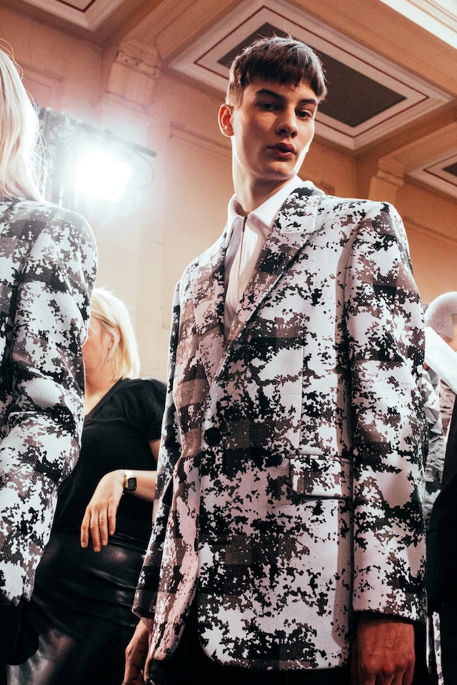 Hussein Chalayan AW15, Dazed backstage, Paris, Womenswear 18