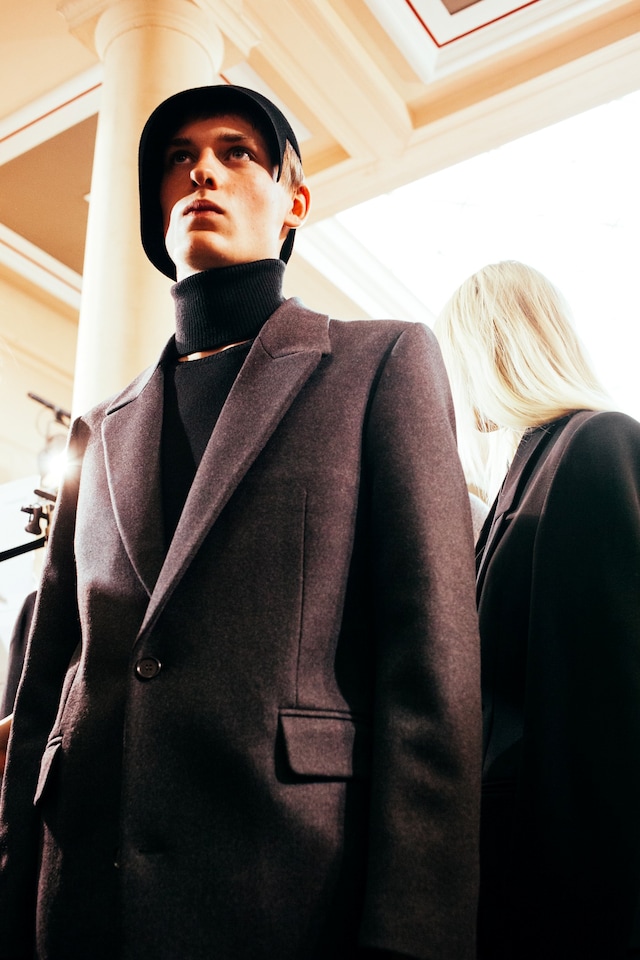 Hussein Chalayan AW15, Dazed backstage, Paris, Womenswear 24