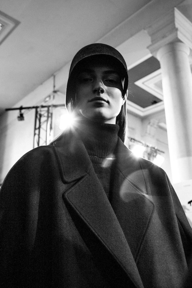 Hussein Chalayan AW15, Dazed backstage, Paris, Womenswear 23