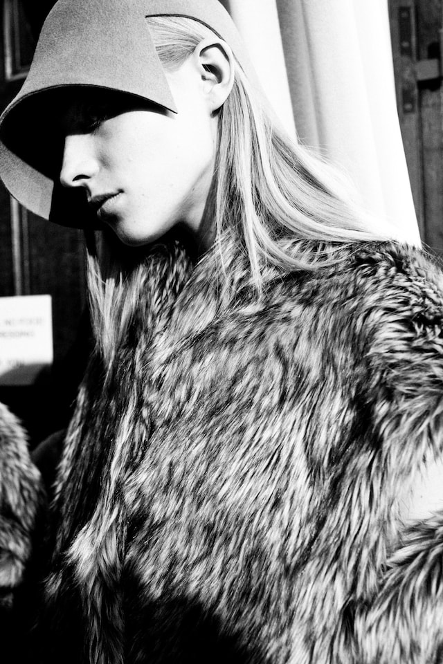 Hussein Chalayan AW15, Dazed backstage, Paris, Womenswear 12