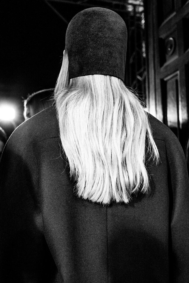 Hussein Chalayan AW15, Dazed backstage, Paris, Womenswear 32
