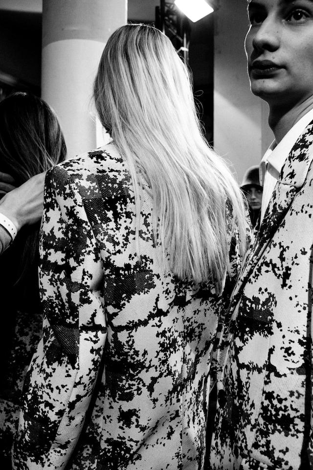 Hussein Chalayan AW15, Dazed backstage, Paris, Womenswear 31