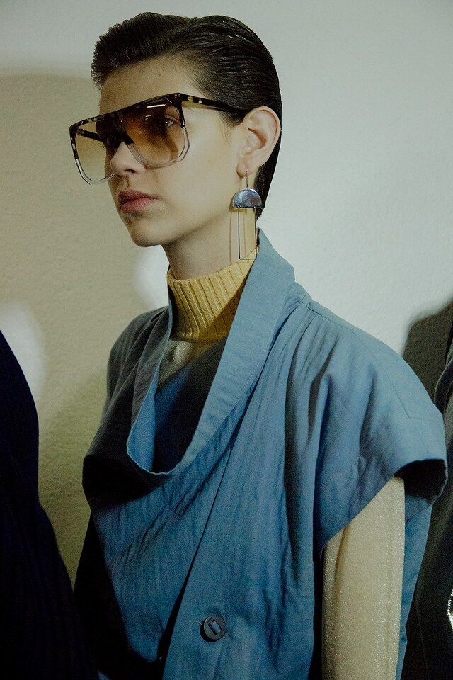 Loewe AW15, Dazed backstage, Womenswear, Paris 12