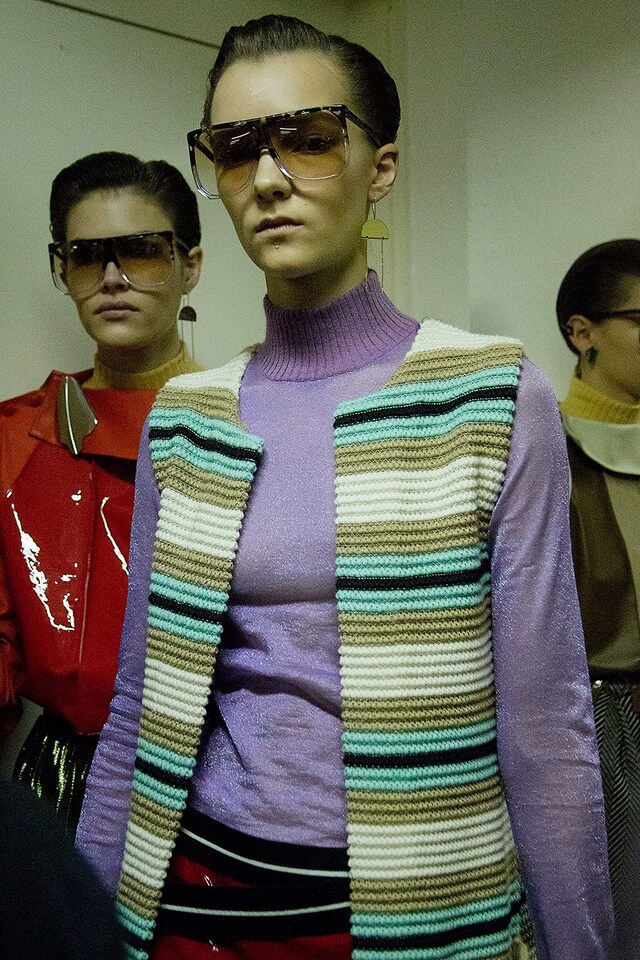 Loewe AW15, Dazed backstage, Womenswear, Paris 16