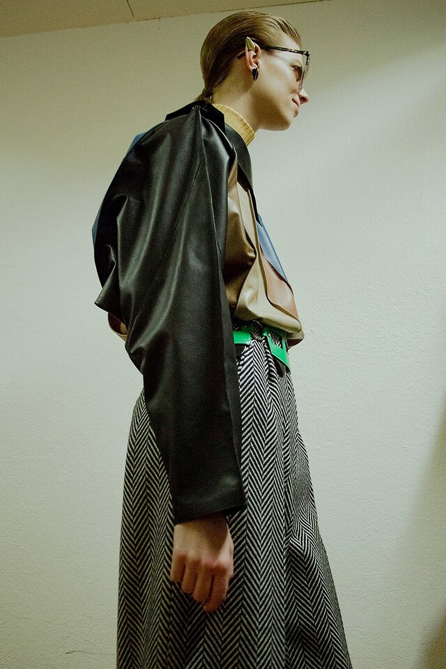 Loewe AW15, Dazed backstage, Womenswear, Paris 17