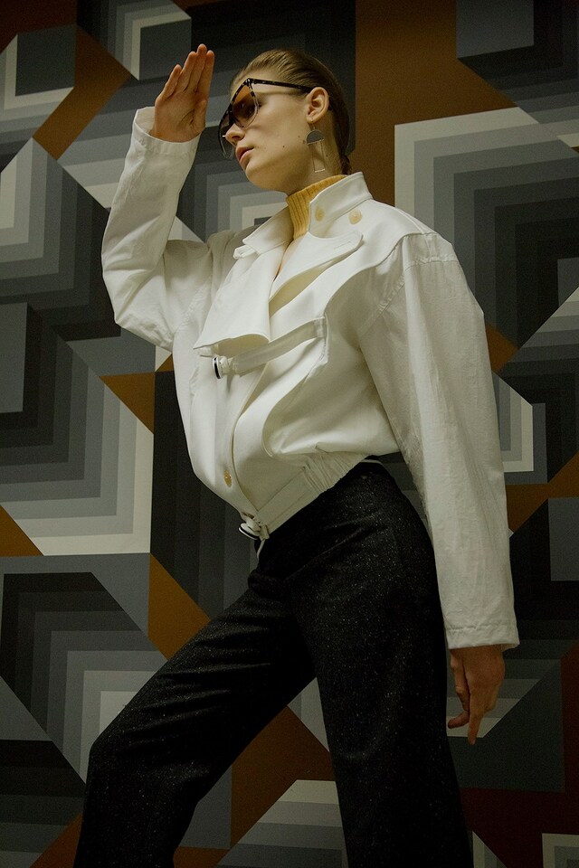 Loewe AW15, Dazed backstage, Womenswear, Paris 18