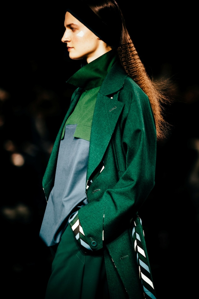 Issey Miyake AW15, Dazed backstage, Womenswear, Paris 5