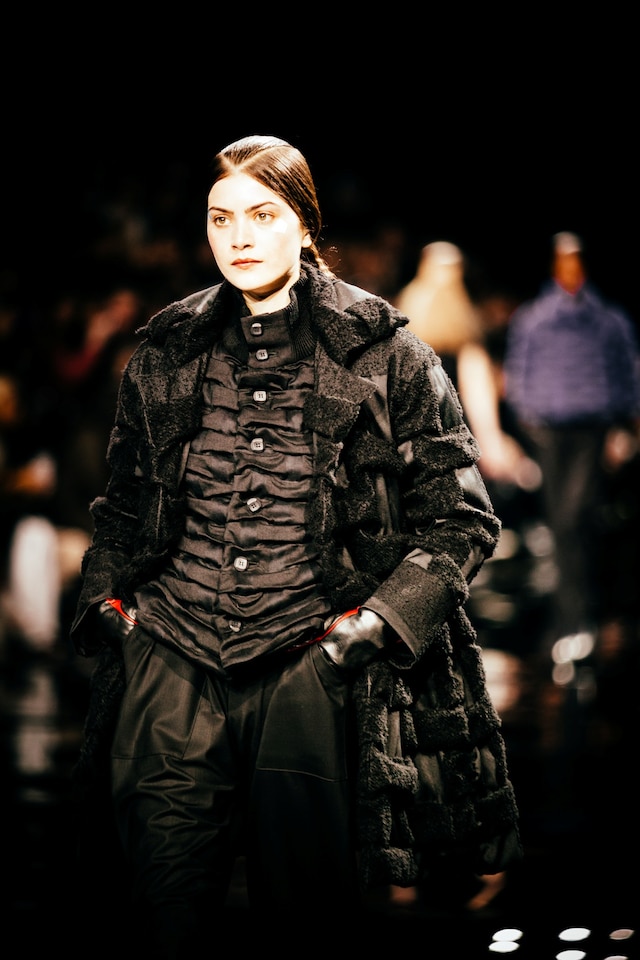 Issey Miyake AW15, Dazed backstage, Womenswear, Paris 6