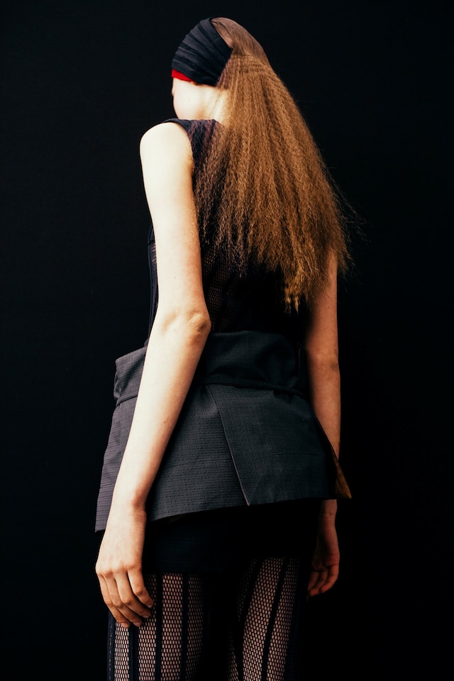 Issey Miyake AW15, Dazed backstage, Womenswear, Paris 33