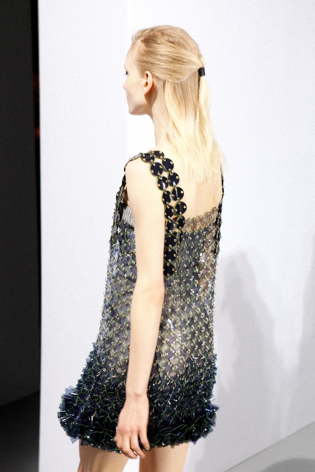 Backstage at Paco Rabanne AW15 13
