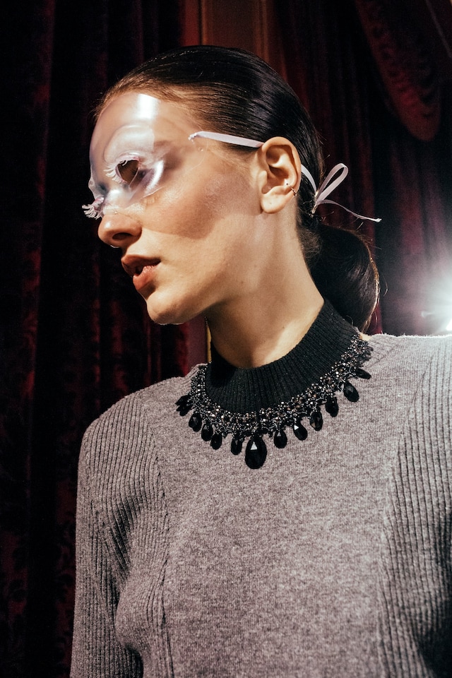 Undercover AW15, Dazed backstage, Womenswear, Paris 11
