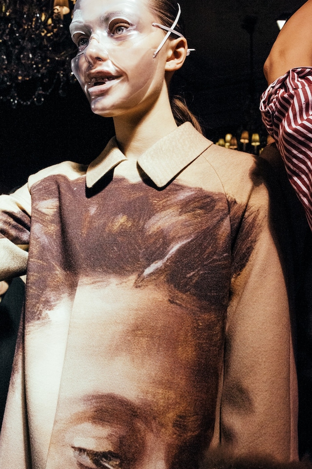 Undercover AW15, Dazed backstage, Womenswear, Paris 8