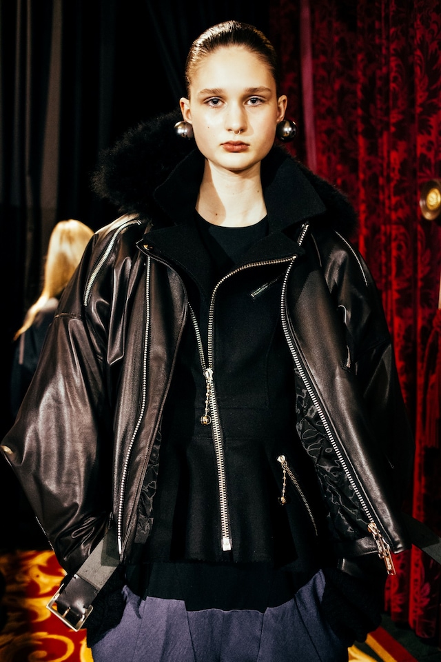 Undercover AW15, Dazed backstage, Womenswear, Paris 4